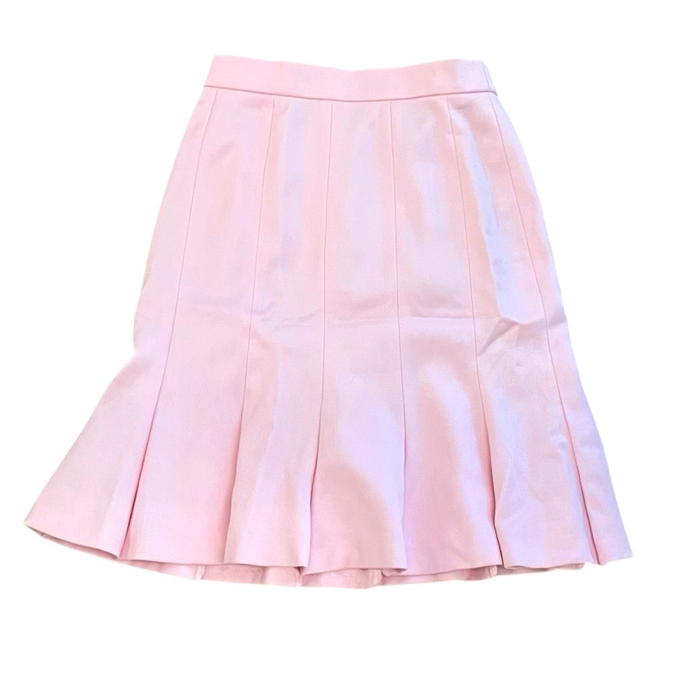 ESCADA Pleated Wool Skirt